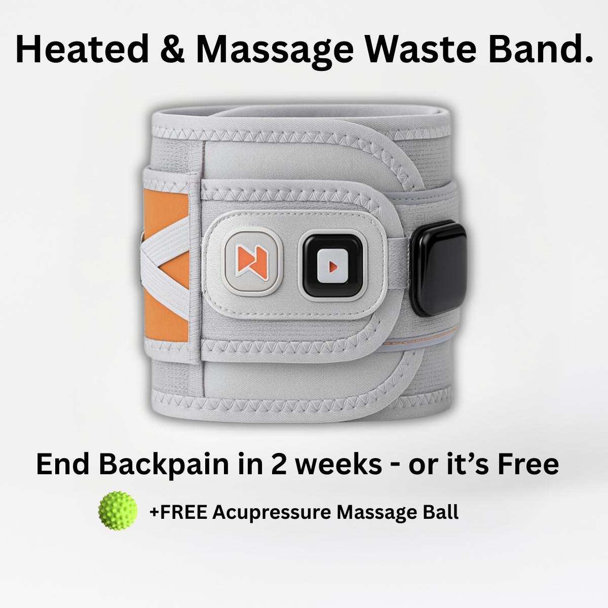 Lumbrace™ - Heated & Massage Waist Band