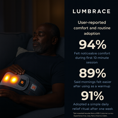 Lumbrace™ - Heated & Massage Waist Band